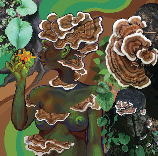 Osi Okoro - Turkey Tail Print