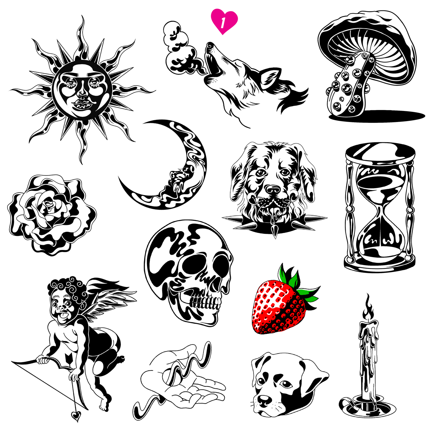 Osi Okoro - Kiss Cut Sticker Sheets